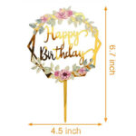 3- Pieces Birthday Cake Stand - Image 2
