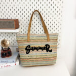 Embroidered Colorful Beach Bag - Image 13
