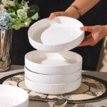 5- Pieces Ceramic Porcelain Dinnerware Set