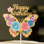 3- Pieces Birthday Cake Topper