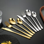 24Pcs Stainless Steel Cutlery Set - Image 18