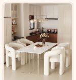 Black Vanity Makeup Chair - Image 6