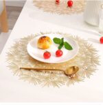 4-Pieces Creative Table  Mat, Round Thickened PVC Placemats - Image 7