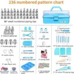236pcs Cake Decorating Baking Tools Set With Nozzle Cake Cup Set - Image 2
