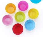 25pcs Silicon Cupcake Liners Reusable Baking Cups Non-Stick Easy to Clear - Image 14