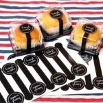 250pcs Black Self Adhesive Baking Sealing Stickers Label for Cake - Image 8