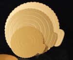 20 - Pieces Golden Cake Boards - Size 8 and 10 Inch