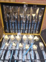 24Pcs Stainless Steel Cutlery Set - Image 12