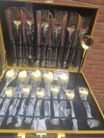 24Pcs Stainless Steel Cutlery Set - Image 9
