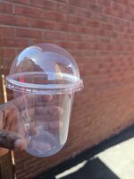 20- Pieces 500ml Set of Transparent Plastic Dessert Cups with Lids, Multi functions Pudding Cups - Image 10