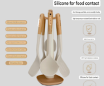 3pcs Silicon Kitchen Utensils set - Image 3
