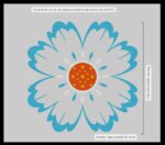6pcs Flower Tableware Heat Insulated Mat Simple And Luxuy Mat Bowl - Image 4