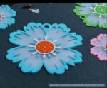 6pcs Flower Tableware Heat Insulated Mat Simple And Luxuy Mat Bowl - Image 7