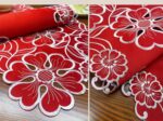 1pcs of a 38* 158cm Red PVC Table Cover - Image 5