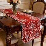 1pcs of a 38* 158cm Red PVC Table Cover