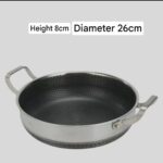 24cm Induction Non-Stick Stainless Stell Pot - Image 11