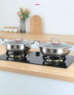 24cm Induction Non-Stick Stainless Stell Pot - Image 4