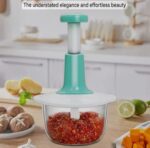 Kitchen Vegetable Manual Hand Press Chopper - Image 7