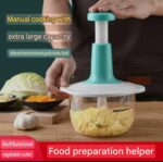 Kitchen Vegetable Manual Hand Press Chopper - Image 2