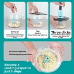 Kitchen Vegetable Manual Hand Press Chopper - Image 6