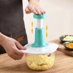 Kitchen Vegetable Manual Hand Press Chopper - Image 14