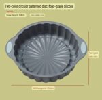 9- Pieces Silicon Baking Tray Set, Food Grade Silicon Cake Molds. - Image 10
