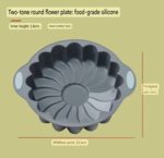 9- Pieces Silicon Baking Tray Set, Food Grade Silicon Cake Molds. - Image 12