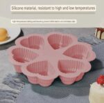 6 Cavity Heart Shape Silicon Cake Mold - Image 13