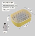 27- Pieces Cake Nozzles Set - Image 11