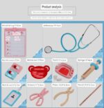 Children Education Pretend Play Doctor Set - Image 11