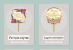 3- Pieces Birthday Cake Stand - Image 7