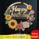 3- Pieces Birthday Cake Topper - Image 8