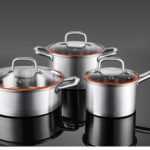 6- Pieces Stainless Steel Casserole Cookware Set