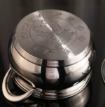 6pcs Stainless Steel Casserole Cookware Set - Image 4