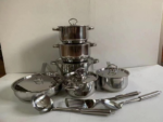 15pcs Stainless Steel Cookware Set - Image 8