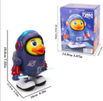 Dancing Duck Toy - Singing and Dancing Space Robot - Image 2
