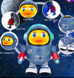Dancing Duck Toy - Singing and Dancing Space Robot - Image 3