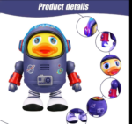 Dancing Duck Toy - Singing and Dancing Space Robot - Image 4
