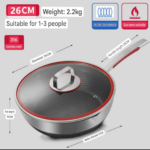 26cm Non-Stick stainless steel soup pot - Image 5