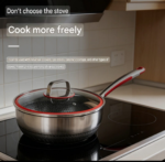 26cm Non-Stick stainless steel soup pot - Image 7
