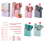 19pcs Silicon Kitchen Utensils set - Image 5