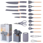 19pcs Silicon Kitchen Utensils set - Image 6