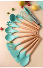 19pcs Silicon Kitchen Utensils set - Image 7