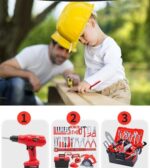51pcs Playset Engineers Kids Pretends Tools - Image 13